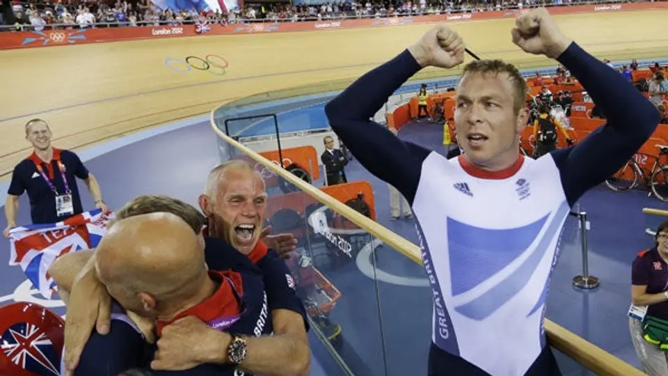 Gran Bretaña arrasa en el Velódromo Olímpico