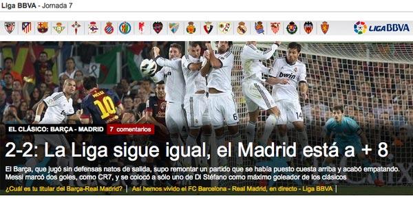Cómo vieron el Clásico los medios en el mundo