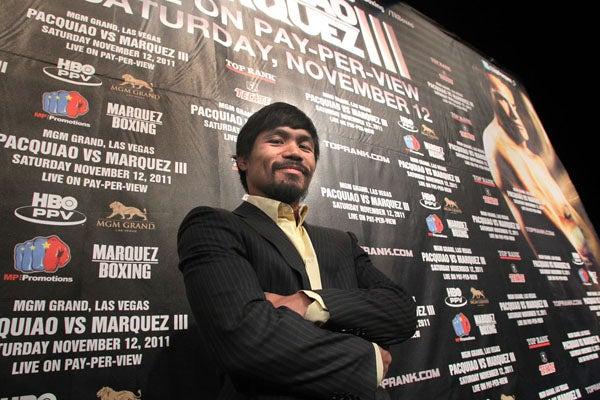 Pacman aseguró estar en plenitud. FOTO: TOP RANK