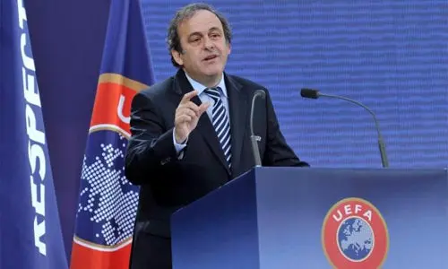 Platini está encantado por la atmósfera de la Euro | EFE