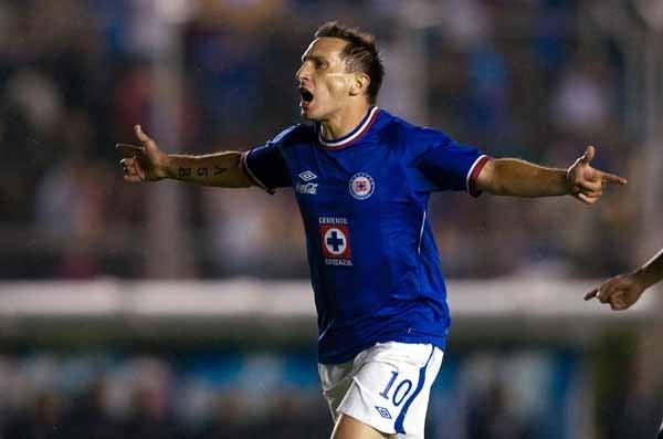 Chaco Giménez anota el primer gol para La Máquina al 18' (FOTO: MEXSPORT)