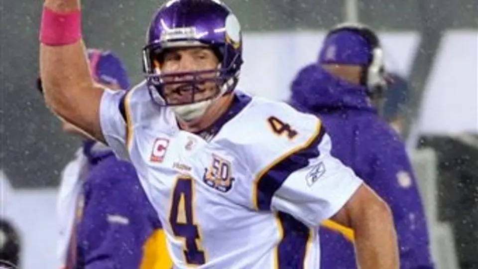 Brett Favre, el hombre récord de la NFL; rompió varias marcas ante Jets