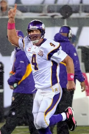 Brett Favre, el hombre récord de la NFL; rompió varias marcas ante Jets