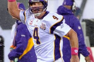 Brett Favre, el hombre récord de la NFL; rompió varias marcas ante Jets