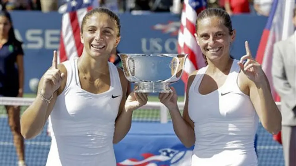 Errani y Vinci, campeonas de dobles en el US Open