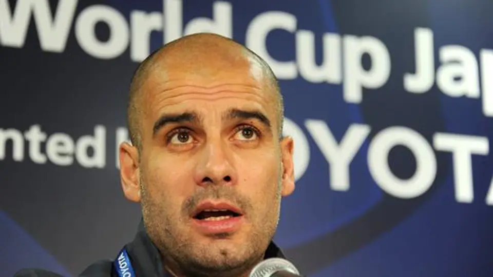 Guardiola, abatido por la lesión de David Villa