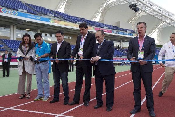 Don Mario Vázquez Raña encabezó el evento. FOTO: MEXSPORT