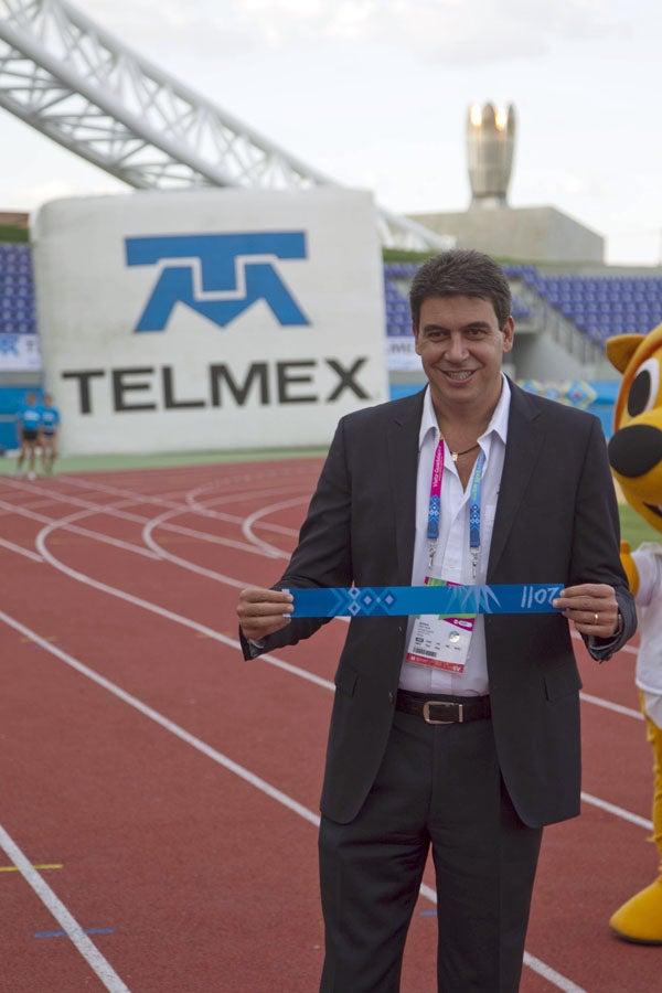 Elías Ayub fue en representación de TELMEX. FOTO: MEXSPORT
