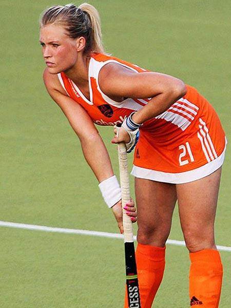 La holandesa siempre está preparándose para ser la mejor jugadora de Hockey| AGENCIAS