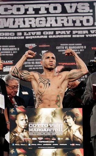Cotto reconoció que trae buena condición. FOTO: AP