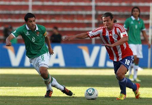 Paraguay propuso poco y lució débil, Nelson Haedo Valdez estuvo muy marcado l AP
