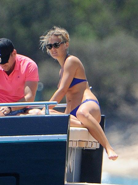 Su nueva pareja viajó con ella durante el fin de semana a bordo de un yate por la costa de Cerdeña. FOTO: ESPECIAL RÉCORD