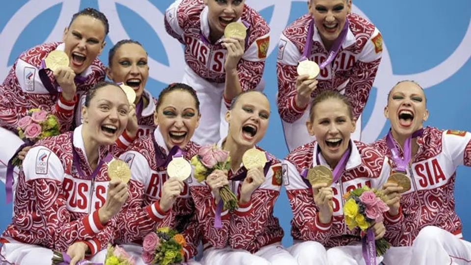 Rusia suma su cuarto Oro seguido en nado sincronizado
