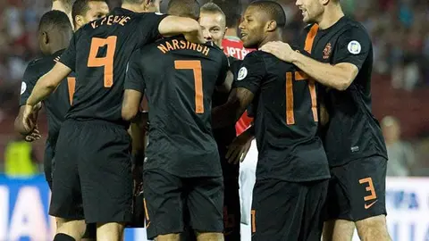 Holanda golea en su segundo cotejo camino al Mundial