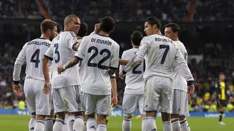 Sin brillar, Real Madrid golea al Zaragoza