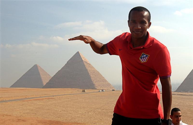 Jugaron con la perspectiva. FOTO: EFE