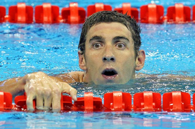 Phelps, el ganador de ocho medallas olímpicas en 2008 tuvo una reñida competencia con su compratriota. FOTO: EFE