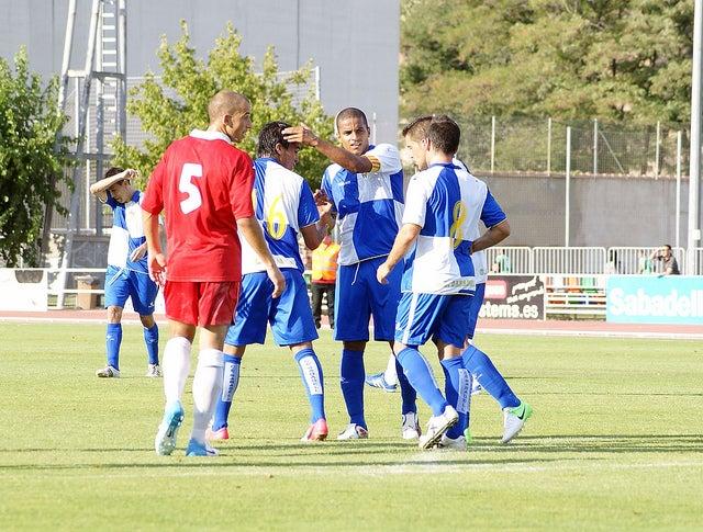 Dávila anotó en la victoria de 2-1 del Sabadell sobre CE L'Hospitalet | CORTESÍA