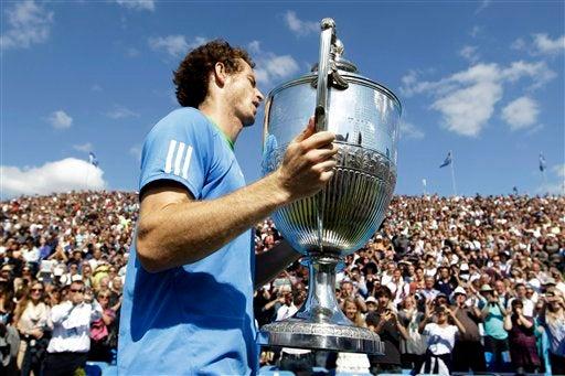 Murray logra el Queen's tras perder en la penúltima ronda de Roland Garros ante Rafa Nadal. FOTO: AP