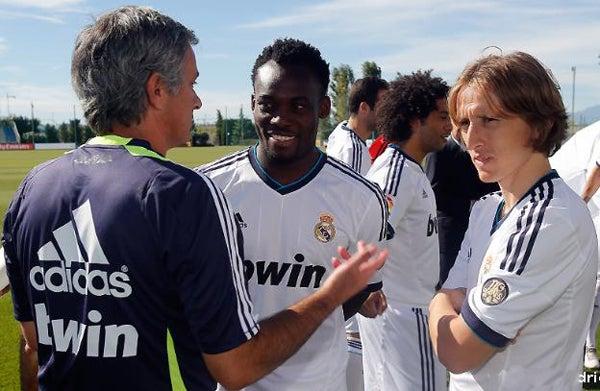 Mourinho con Essien y Modric nuevos refuerzos merengues | CORTESÍA REAL MADRID