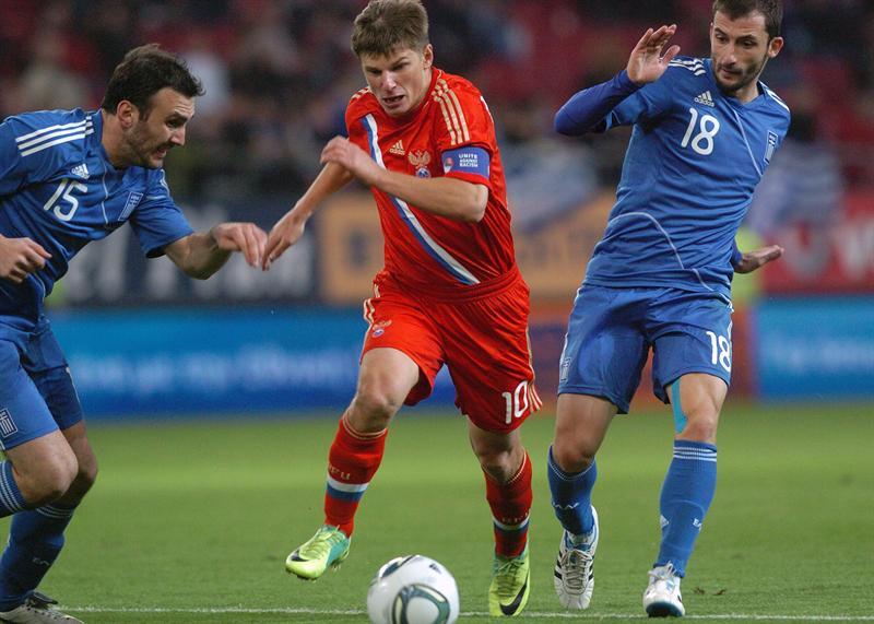 Rusia y Grecia no se hicieron daño. FOTO: EFE