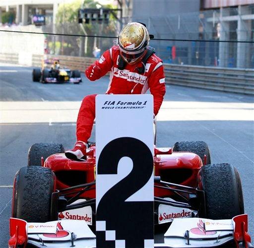 Fernando Alonso se llevó el segundo mejor tiempo. FOTO: AP