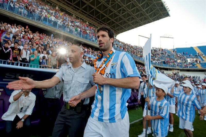 El delantero dijo que la llegada al Málaga no es un retroceso. FOTO: AP