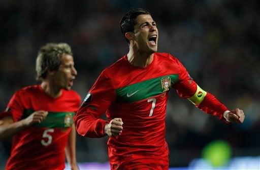 Cristiano abre el marcador. FOTO: AP