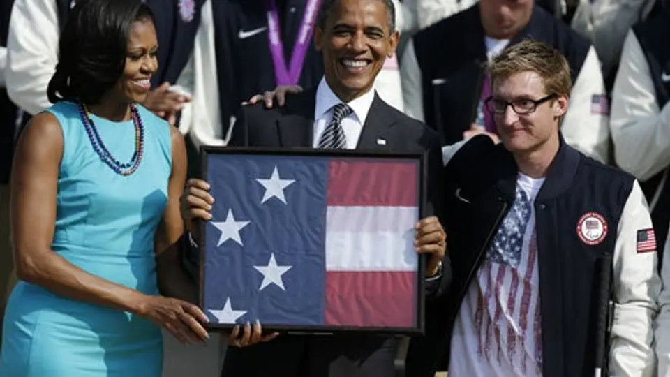 Obama recibe a atletas Olímpicos y Paralímpicos