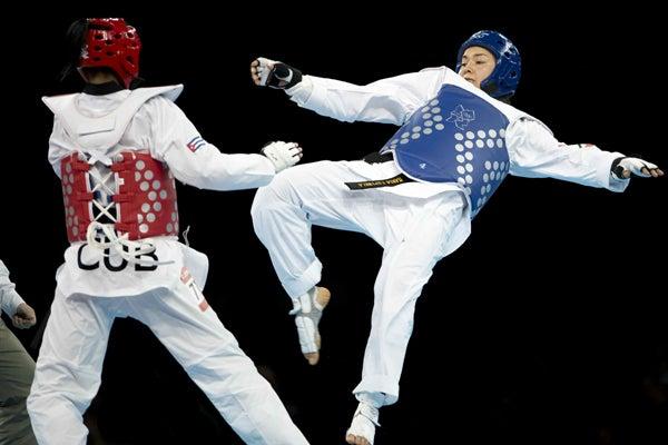 María Espinoza se llevó el bronce tras vencer a la cubana Glenhis Hernández | MEXSPORT