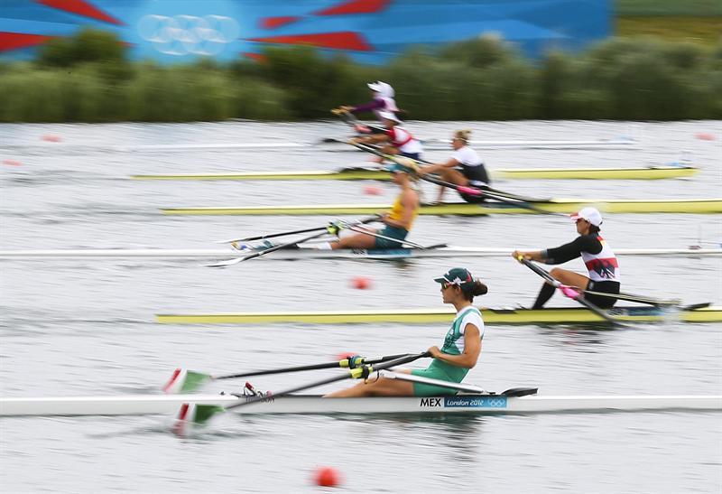 Débora Oakley terminó en el quinto puesto en la Semifinal C/D de Remo Corto | MEXSPORT