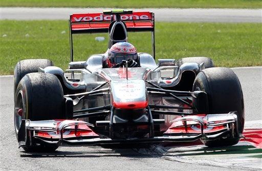 Jenson Button de McLaren Mercedes. FOTO: AP