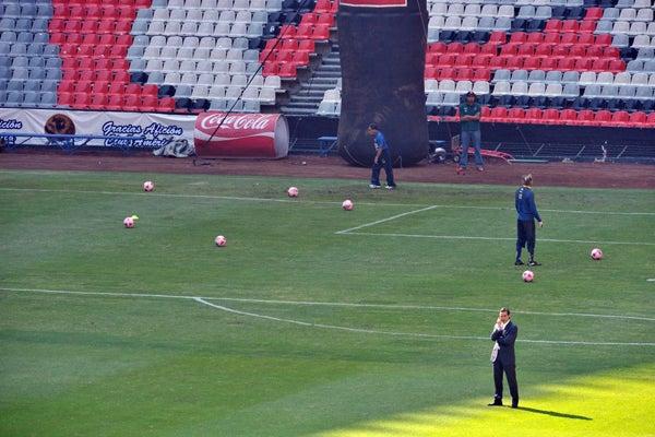 Poca asistencia a práctica de aniversario del América