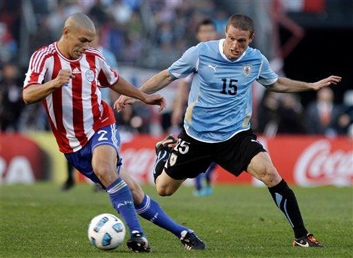 El equipo guaraní no pudo con Uruguay. FOTO: AP