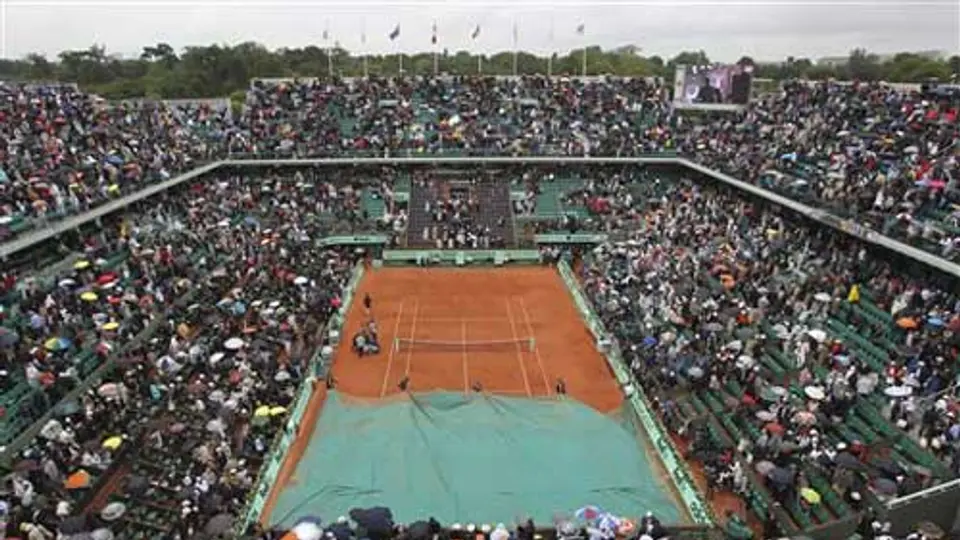 Se suspende la Final de Roland Garros por lluvia