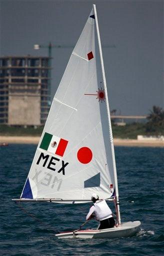 Tania Elias se adjudicó la plata en la prueba de Láser Radial. FOTO: AP