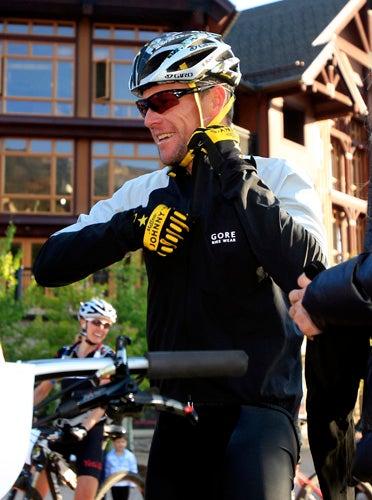 Armstrong compitió en una carrera de montaña en Aspen | AP