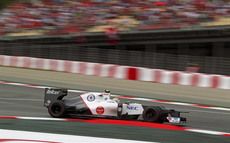 Checo Pérez tuvo que abandonar la carrera | EFE