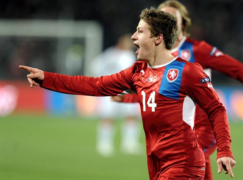 Los checos derrotaron 2-0 a Montenegro. FOTO: EFE