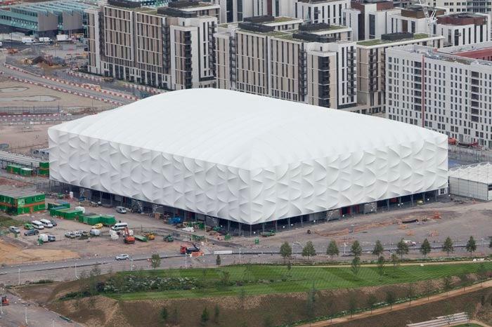La Arena de Basquetbol es temporal y será reubicada al finalizar los Juegos Olímpicos. FOTO: london2012.com