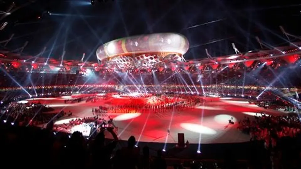 Inauguran los Juegos de Commonwealth 2010 en Delhi