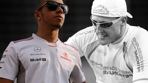 Mercedes sacrificaría a Schumacher si firman a Hamilton