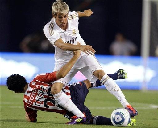 Con gran autoridad Real Madrid se impone al Guadalajara. FOTO: AP