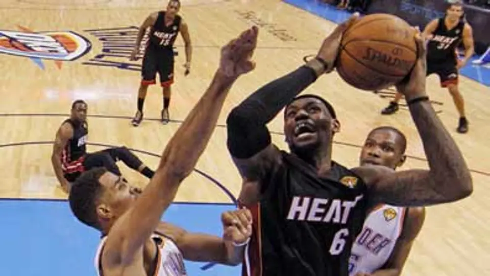 El Heat empareja las Finales tras vencer al Thunder