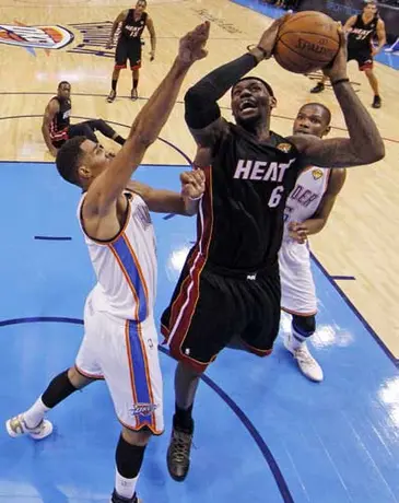 El Heat empareja las Finales tras vencer al Thunder