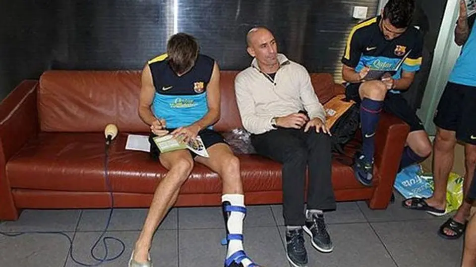 Piqué, en úlitma fase de recuperación