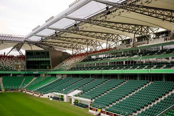 La Pepsi Arena será la sede para el encuentro amistoso Polonia- México. FOTO: CÉSAR VICUÑA