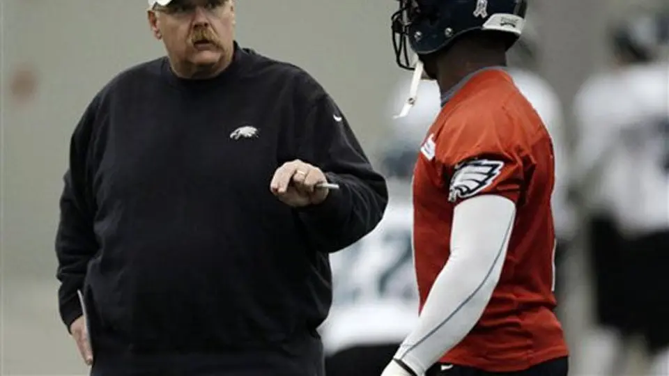 Vick, en duda para el juego ante Washington