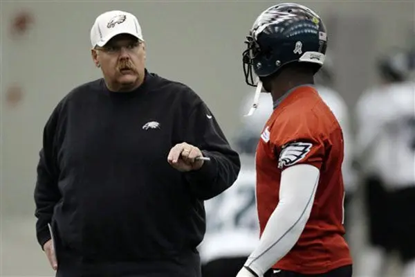 Vick, en duda para el juego ante Washington