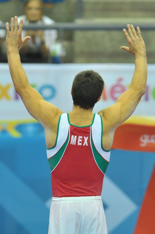 Jorge Yesid Peña, también colombiano, se llevó el bronce. FOTO:. EVA BECERRA